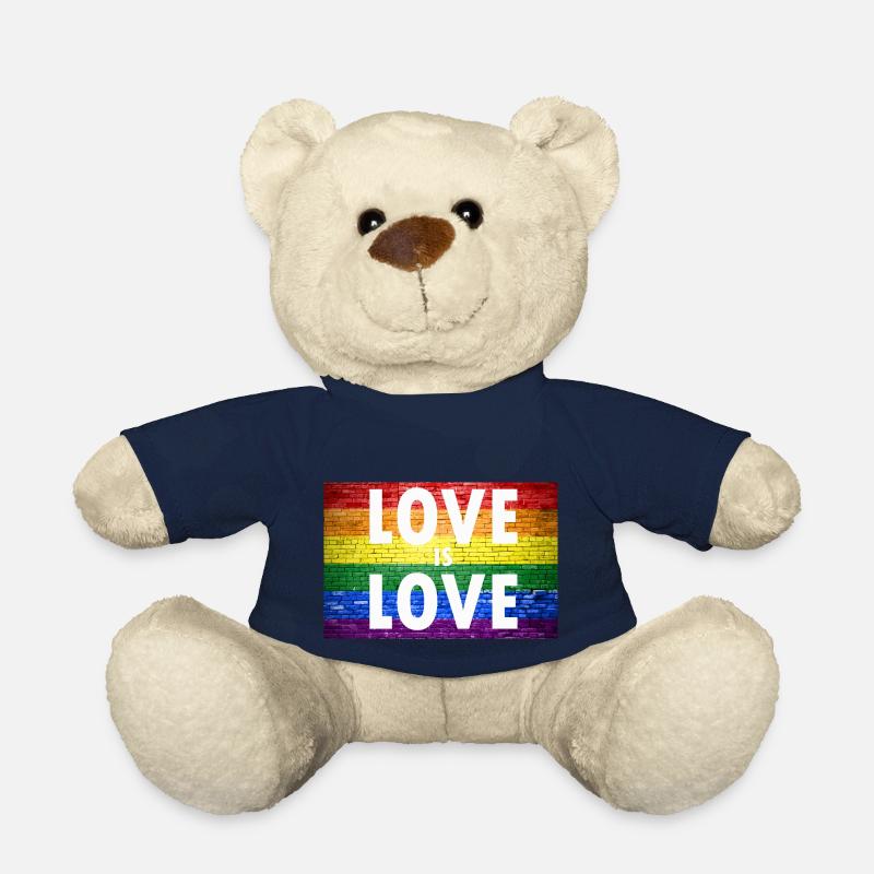 Love is Love Gay Pride - Teddy - French Navy