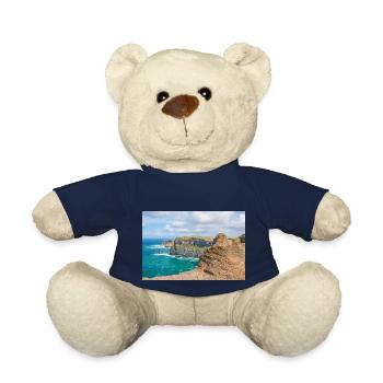 Clare Cliffs of Moher Ireland Poster - Teddy Bear - french navy - Front