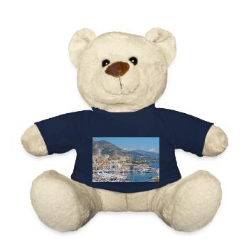 Monaco city harbor coast - Teddy Bear - french navy - Front