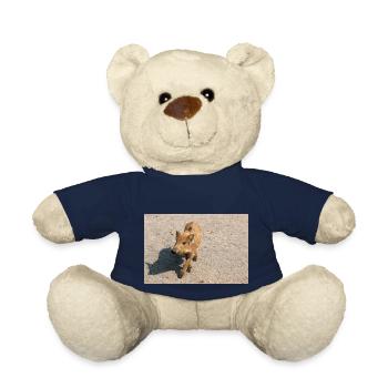 Frischling Wildschwein (Sus scrofa) im Wald - Teddy - French Navy - Vorne