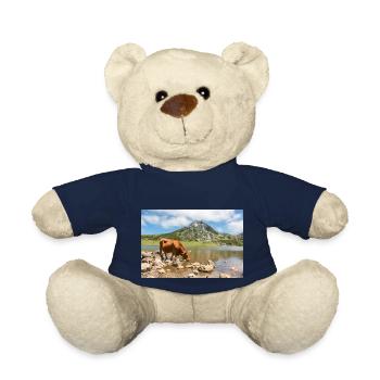 Cow in the mountains of Asturias - Teddy Bear - french navy - Front
