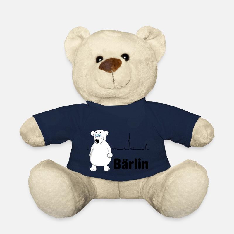 Berlin mit Berliner Bär = Bärlin - Teddy - French Navy