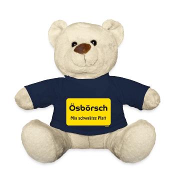 Ösbörsch - Mia schwaätze Platt - Teddy - French Navy - Vorne