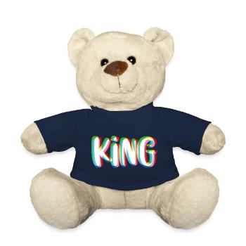 King - Queen Partnershirt - Teddy - French Navy - Vorne