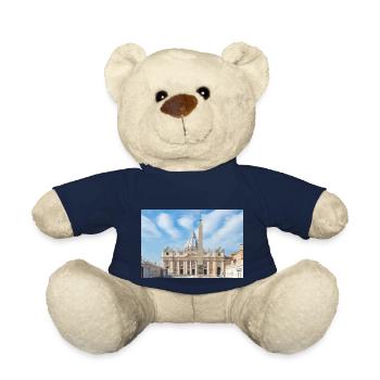 Place Saint-Pierre Rome Italie - Nounours - bleu marine - Devant