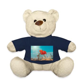 Coquelicots - Nounours - bleu marine - Devant
