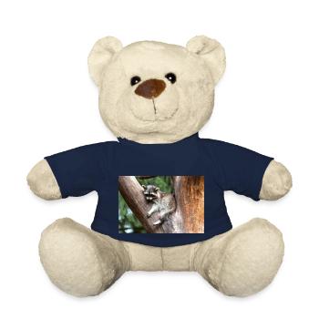 North American racoon (in german Waschbär) - Teddy - French Navy - Vorne
