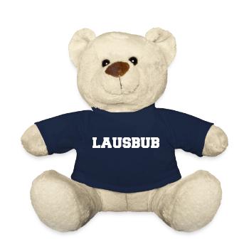 Lausbub | White - Teddy - French Navy - Vorne
