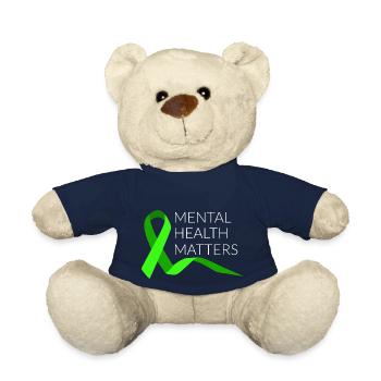Questions de santé mentale V - Nounours - bleu marine - Devant