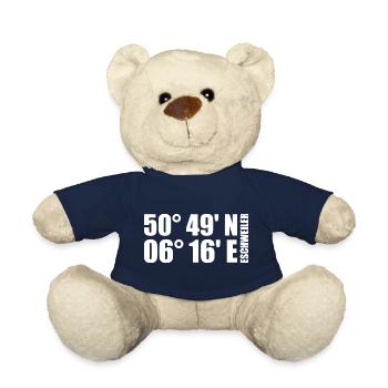 Eschweiler coordinates - Teddy Bear - french navy - Front