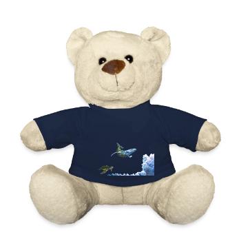 WAL et copie de tortue - Nounours - bleu marine - Devant