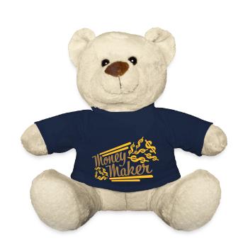 Selfmade Money Maker Dollar - Nounours - bleu marine - Devant