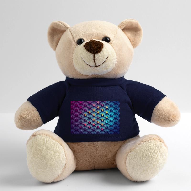 Abstraktes Pattern Teddy