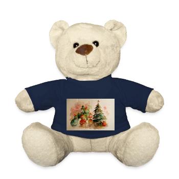 Noël 23 - Nounours - bleu marine - Devant