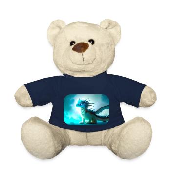 Grummliger kleiner Drache - Teddy - French Navy - Vorne
