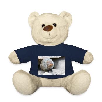 Gebänderte Manguste oder Zebramanguste - Teddy - French Navy - Vorne