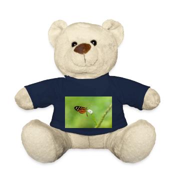 Der Schmetterling auf der Blume - Teddy - French Navy - Vorne