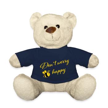 Don´t worry Bee happy - Teddy - French Navy - Vorne