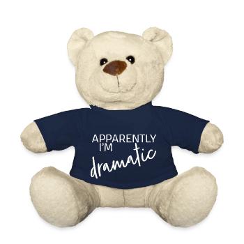 Apparently I'm dramatic - Teddy Bear - french navy - Front