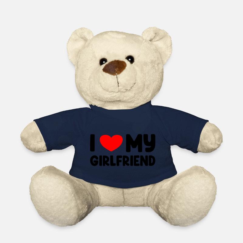 I Love My Girlfriend - Teddy - French Navy