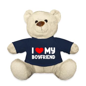 I Love My Boyfriend - Teddy - French Navy - Vorne