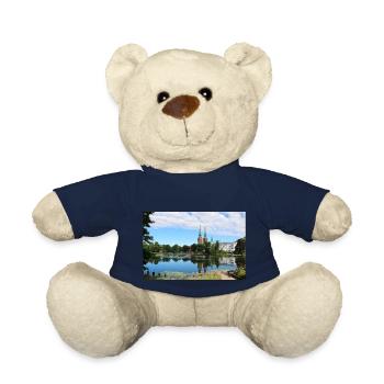 idyllischer See mit Kirche - Teddy - French Navy - Vorne