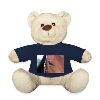 Horse's eye - Teddy Bear - french navy - Front
