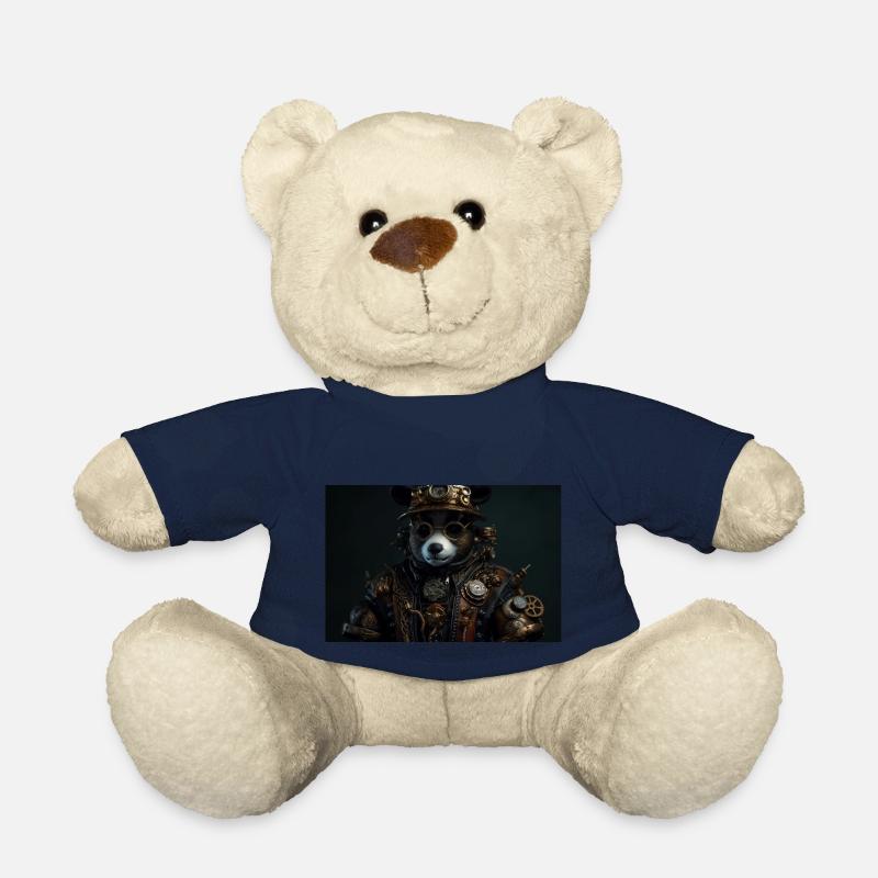 Panda 4 - Nounours - bleu marine