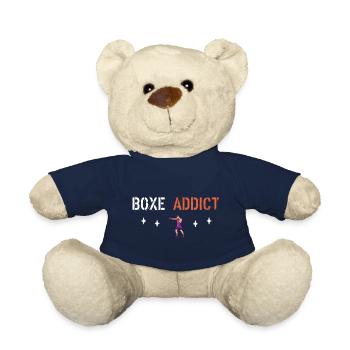 Boxeur addict - Nounours - bleu marine - Devant
