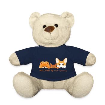 Willkommen in der Hunde- und Katzenfamilie - Teddy - French Navy - Vorne