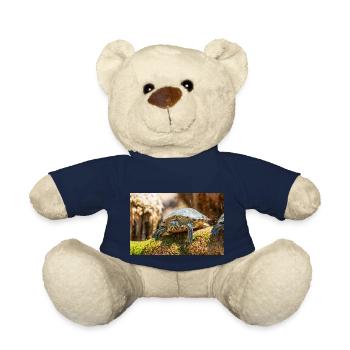 Gelbbauch-Slider Trachemys scripta scripta - Teddy - French Navy - Vorne