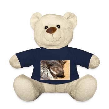 Porcupine als Porky Stachelschwein Hystricidae - Teddy Bear - french navy - Front