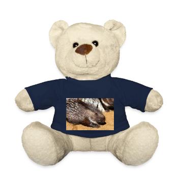 Porcupine als Porky Stachelschwein Hystricidae - Teddy Bear - french navy - Front