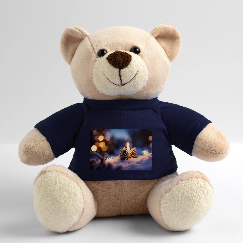 Weihnachtsstimmung im Wald Teddy