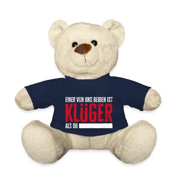 Einer Von Uns Beiden Ist Klüger Als Du - Teddy - French Navy - Vorne