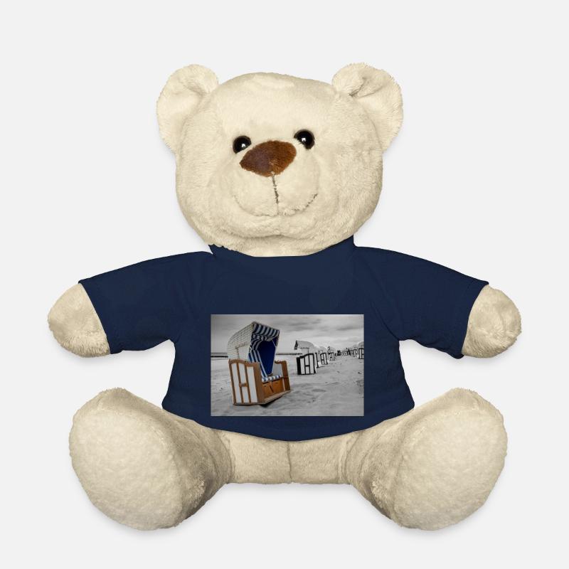 Strandkorb an der Ostsee - Teddy - French Navy