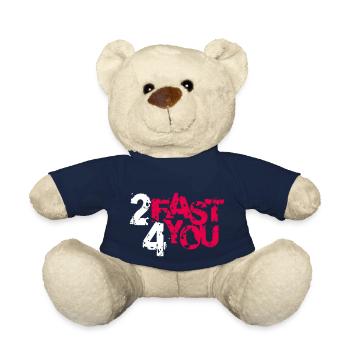 Trop vite pour toi Dire 2 Trop vite 4 pour toi - Nounours - bleu marine - Devant