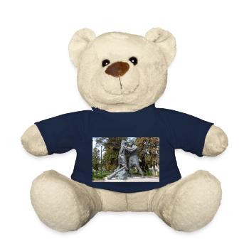 Statue of The mythological wrestling match - Teddy Bear - french navy - Front