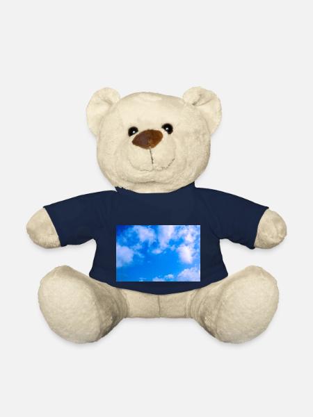 Blue cloudy sky - Nounours - bleu marine