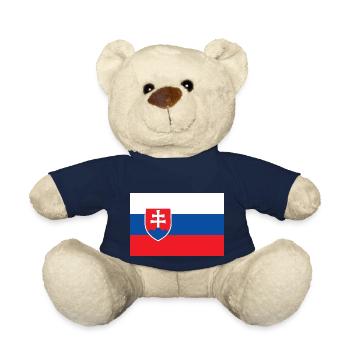 Slovakia - Teddy Bear - french navy - Front