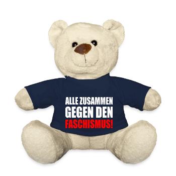 alle zusammen gegen faschismus - Teddy - French Navy - Vorne