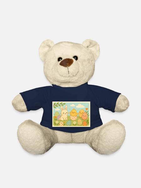 Easter - Teddy Bear - french navy