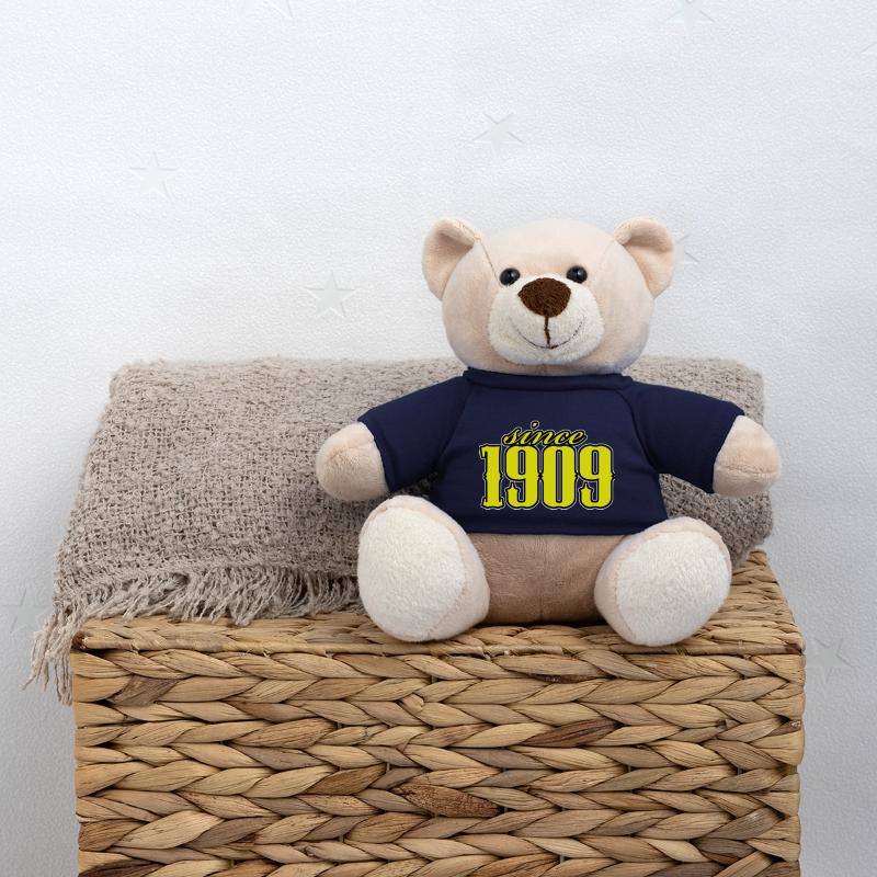 since 1909 (yellow) Teddy