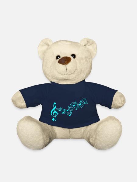Musique Partitions - Nounours - bleu marine