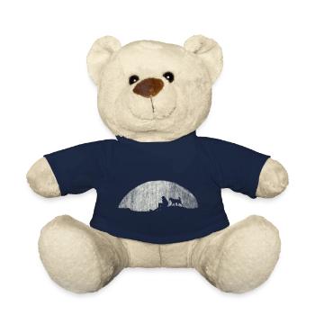 EXCURSION AVEC LE CHIEN MEILLEUR AMI DES GENS - Nounours - bleu marine - Devant