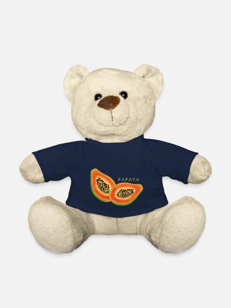 Papaye - Nounours - bleu marine
