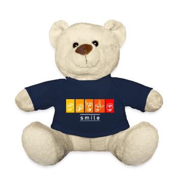 smile - DGS Streetwear - Teddy - French Navy - Vorne