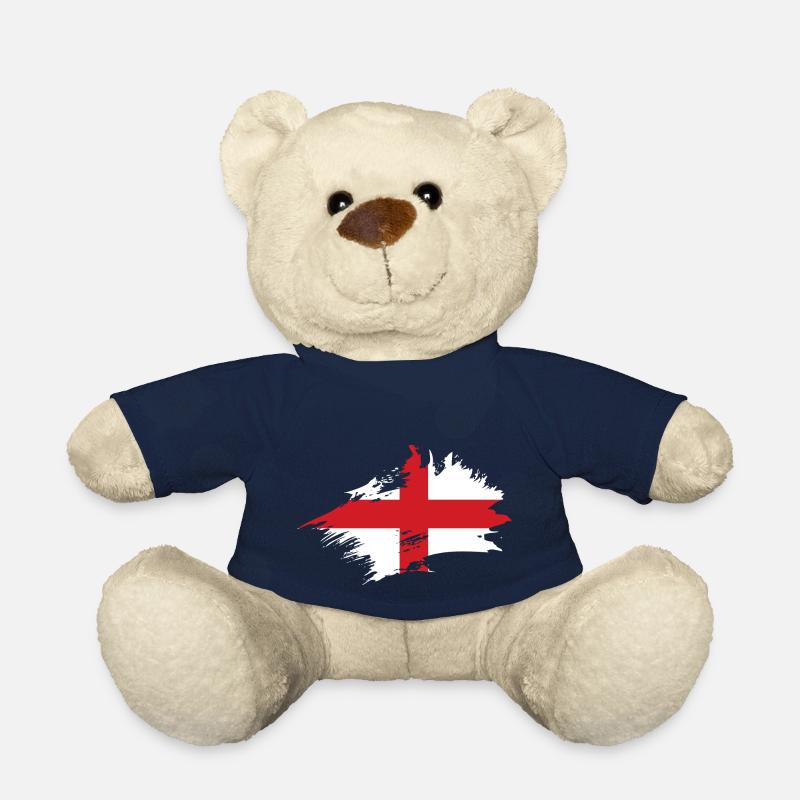 Drapeau Angleterre Drapeau anglais Anglais Anglais - Nounours - bleu marine