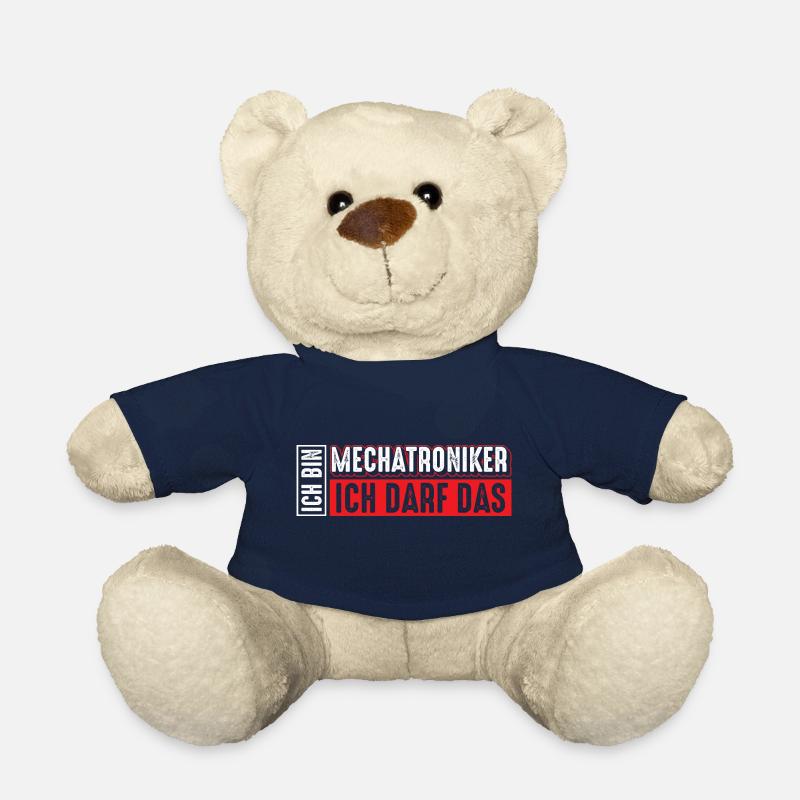 Mechatroniker | Ich bin Mechatroniker ich darf das - Teddy - French Navy
