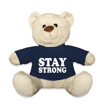 Stay strong - Teddy - French Navy - Vorne